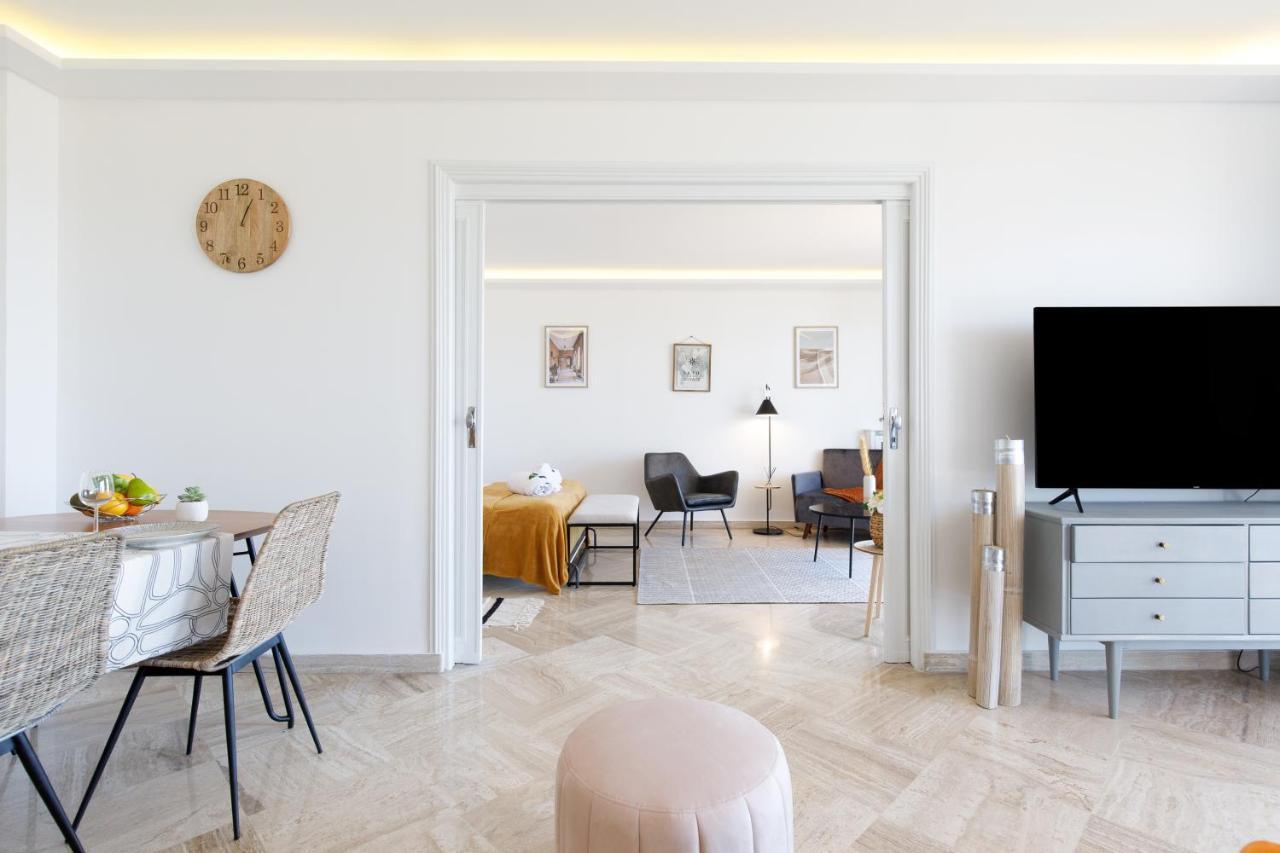Suite Riviera - Sea View - Clim - 50M Plage - Residence De Standing - Spacieux 180 M2 - Parking Κάννες Εξωτερικό φωτογραφία